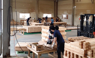 Wood Pallet Production