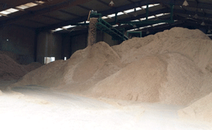 Sawdust Storage Building